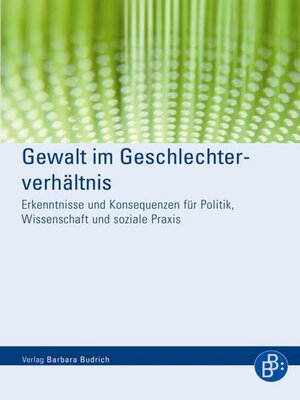 cover image of Gewalt im Geschlechterverhältnis